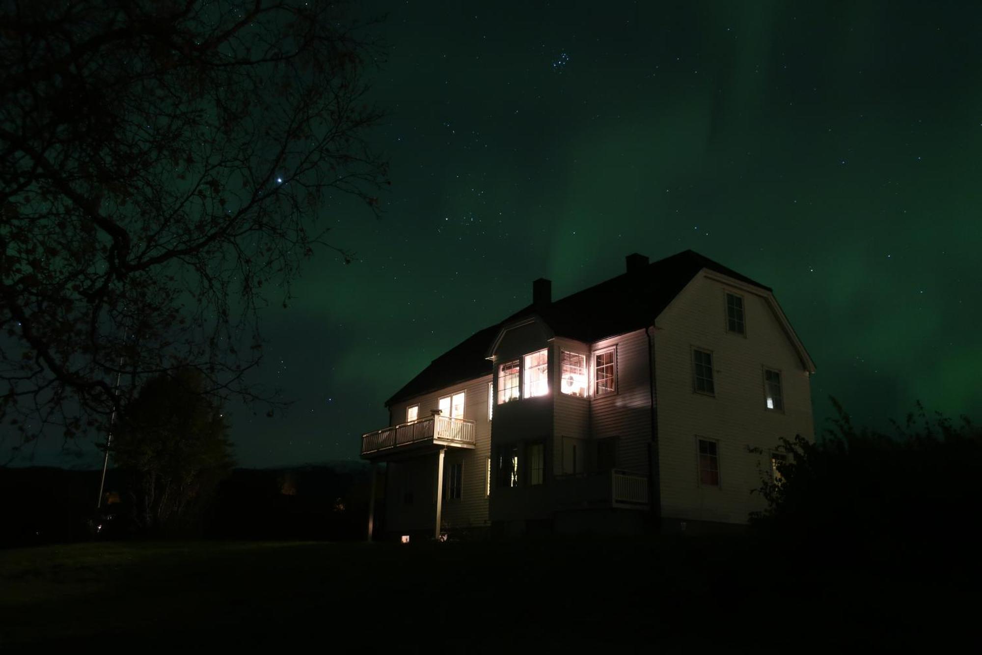 Farmroom With Sauna And Aurora Нарвик Екстериор снимка